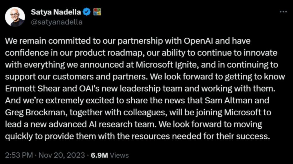 Sam Altman là người đầu tiên mất việc bởi ChatGPT và gia nhập Microsoft-2